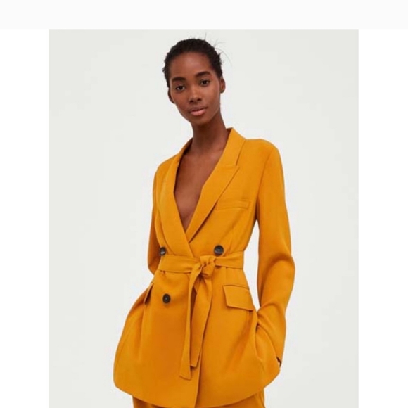 Zara double-breasted oversized blazer - Picture 2 of 9